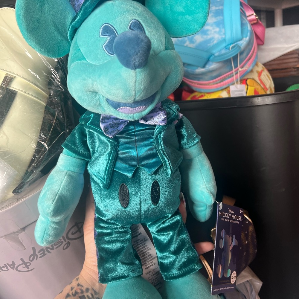 Disney Blue Stuffed Animal Astronaut Plush
